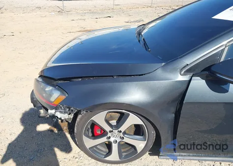 2015 Volkswagen Golf Gti 2.0T Autobahn 4-Door из США, поврежденный, VIN 3VW4T7AU8FM062736